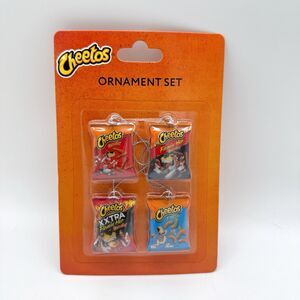 Cheetos Christmas Ornaments Set Set Of 4 Frito Lay Christmas 2025 New